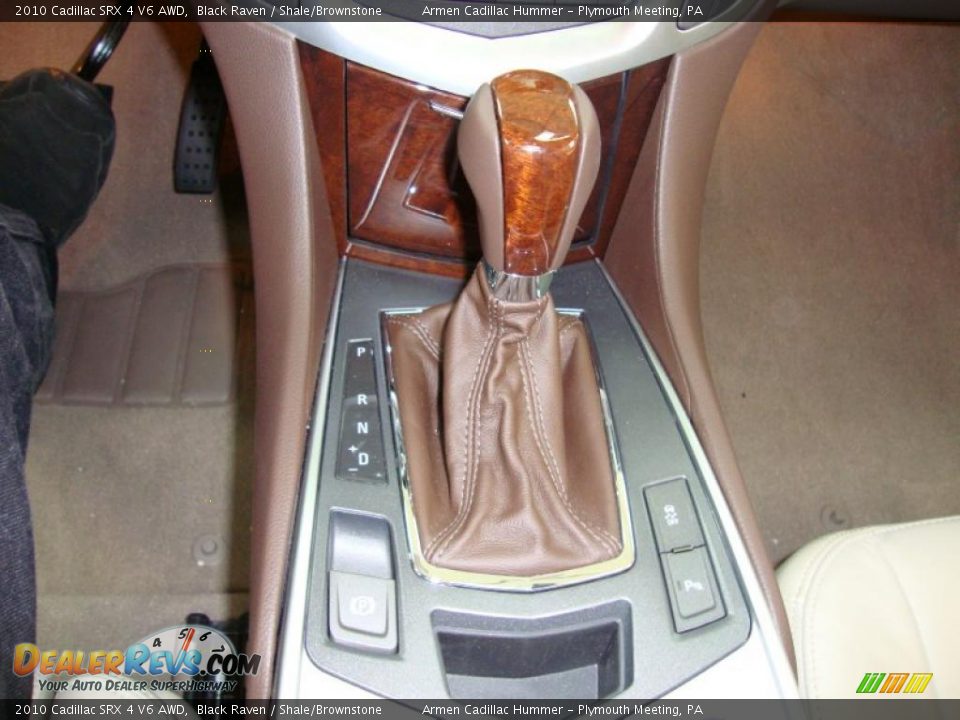 2010 Cadillac SRX 4 V6 AWD Black Raven / Shale/Brownstone Photo #32