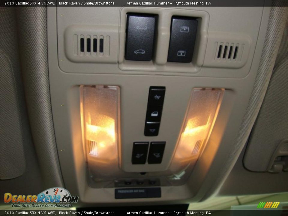 2010 Cadillac SRX 4 V6 AWD Black Raven / Shale/Brownstone Photo #33