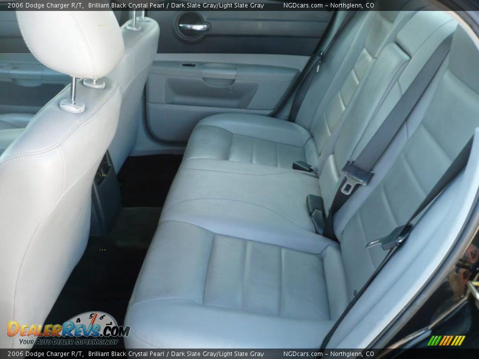 2006 Dodge Charger R/T Brilliant Black Crystal Pearl / Dark Slate Gray/Light Slate Gray Photo #10