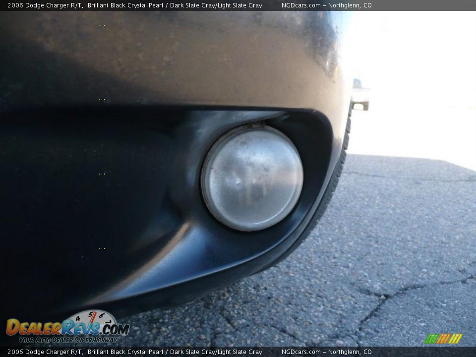 2006 Dodge Charger R/T Brilliant Black Crystal Pearl / Dark Slate Gray/Light Slate Gray Photo #16