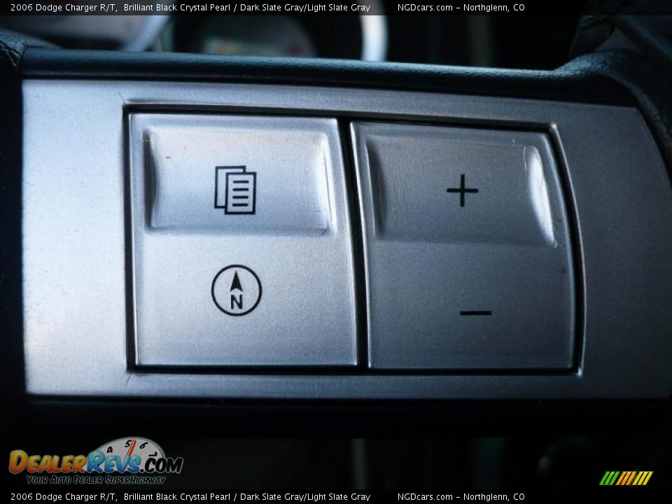 2006 Dodge Charger R/T Brilliant Black Crystal Pearl / Dark Slate Gray/Light Slate Gray Photo #21