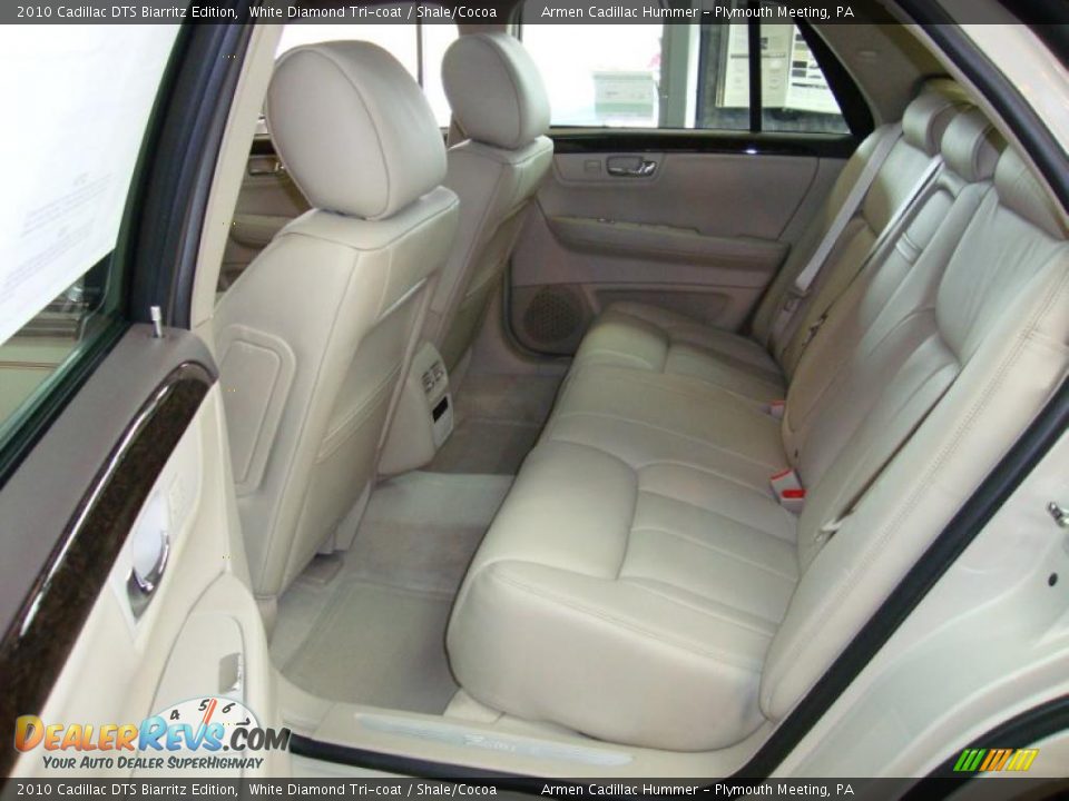 2010 Cadillac DTS Biarritz Edition White Diamond Tri-coat / Shale/Cocoa Photo #22