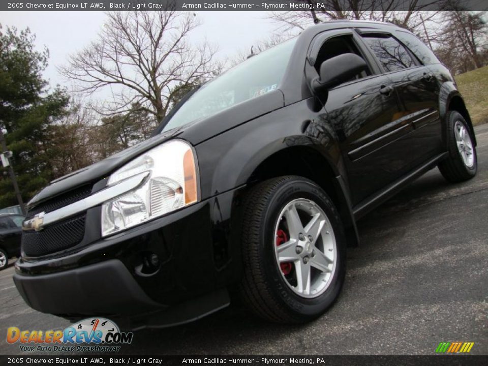 2005 Chevrolet Equinox LT AWD Black / Light Gray Photo #1