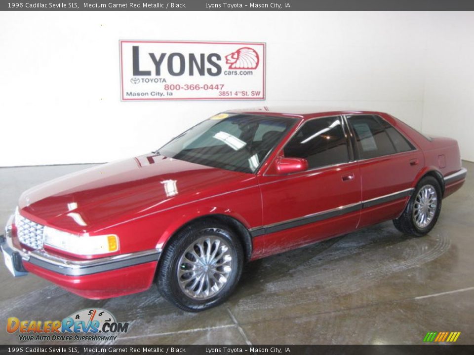 1996 Cadillac Seville SLS Medium Garnet Red Metallic / Black Photo #1