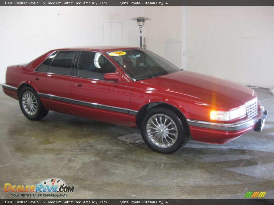 1996 Cadillac Seville SLS Medium Garnet Red Metallic / Black Photo #3