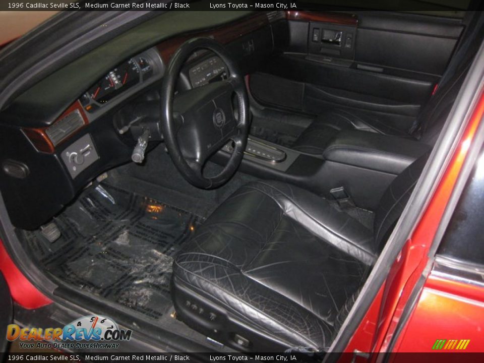 1996 Cadillac Seville SLS Medium Garnet Red Metallic / Black Photo #7