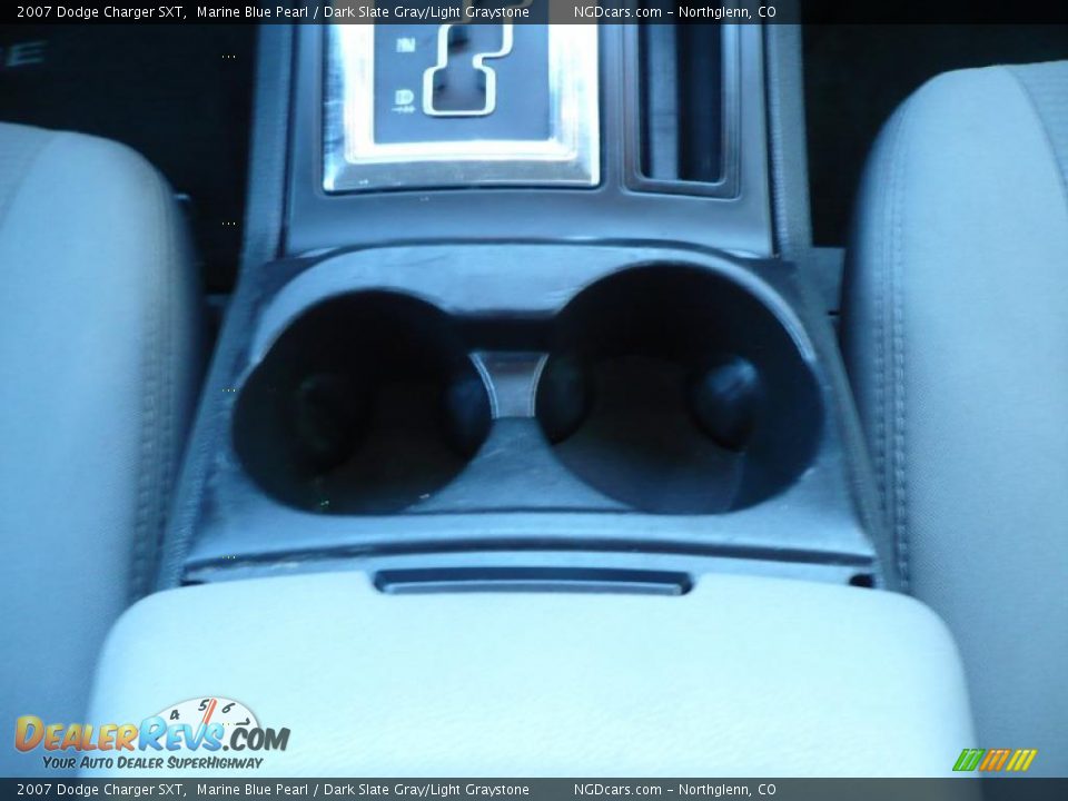 2007 Dodge Charger SXT Marine Blue Pearl / Dark Slate Gray/Light Graystone Photo #15