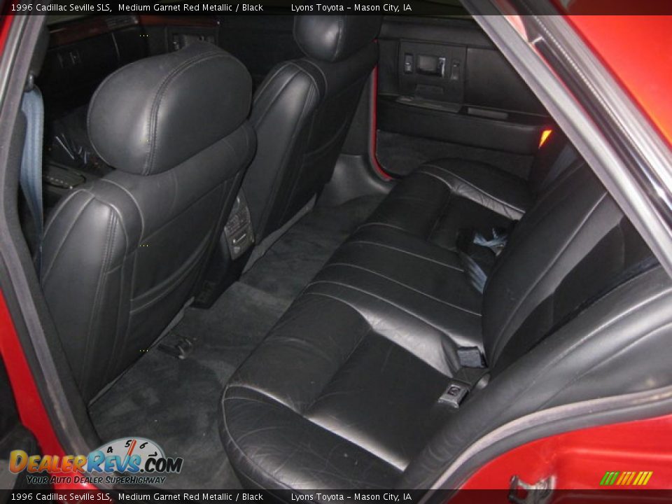 1996 Cadillac Seville SLS Medium Garnet Red Metallic / Black Photo #8
