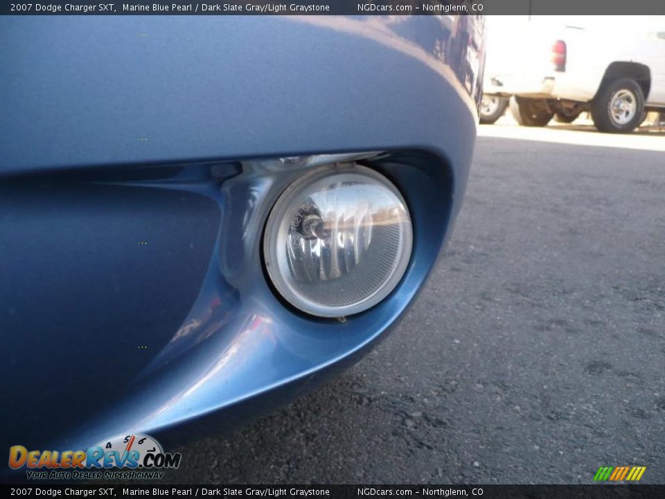 2007 Dodge Charger SXT Marine Blue Pearl / Dark Slate Gray/Light Graystone Photo #17