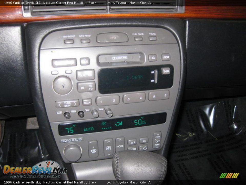 1996 Cadillac Seville SLS Medium Garnet Red Metallic / Black Photo #11