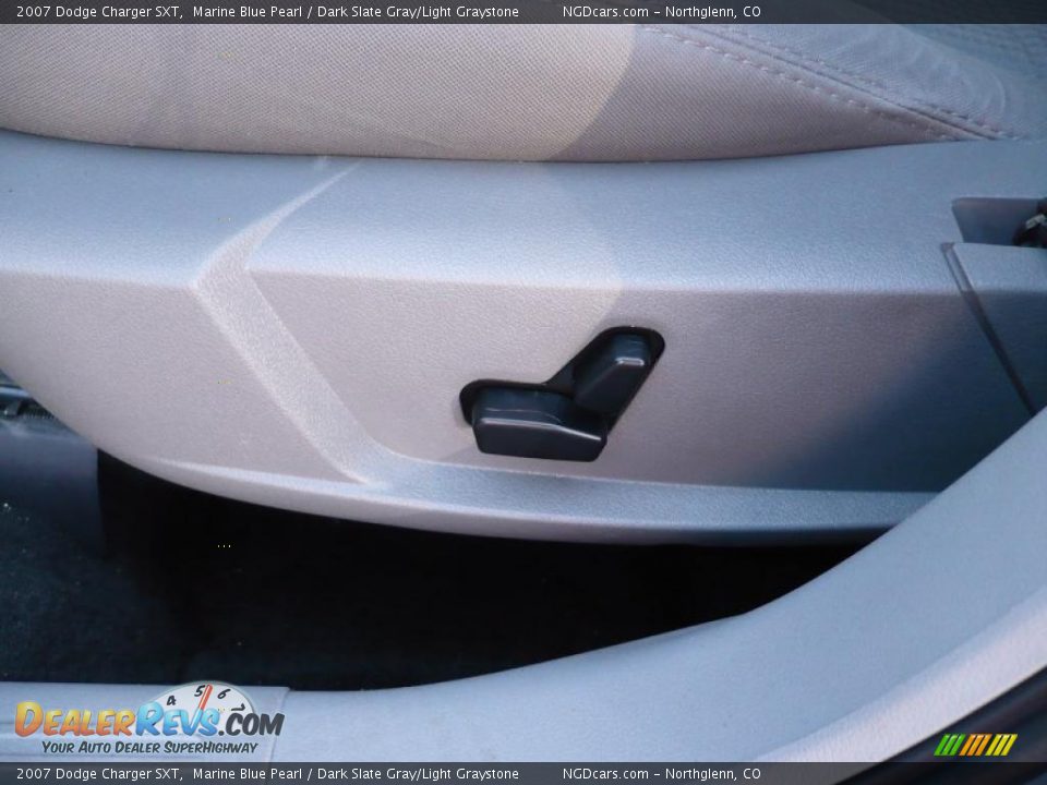 2007 Dodge Charger SXT Marine Blue Pearl / Dark Slate Gray/Light Graystone Photo #19