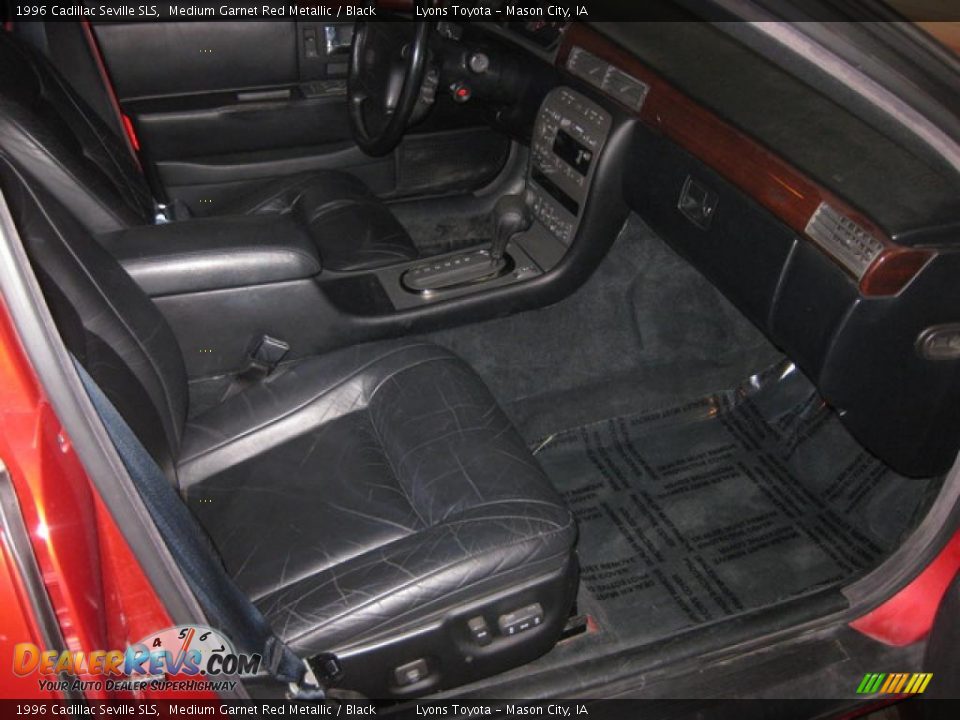 1996 Cadillac Seville SLS Medium Garnet Red Metallic / Black Photo #14