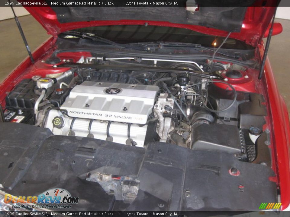 1996 Cadillac Seville SLS Medium Garnet Red Metallic / Black Photo #19