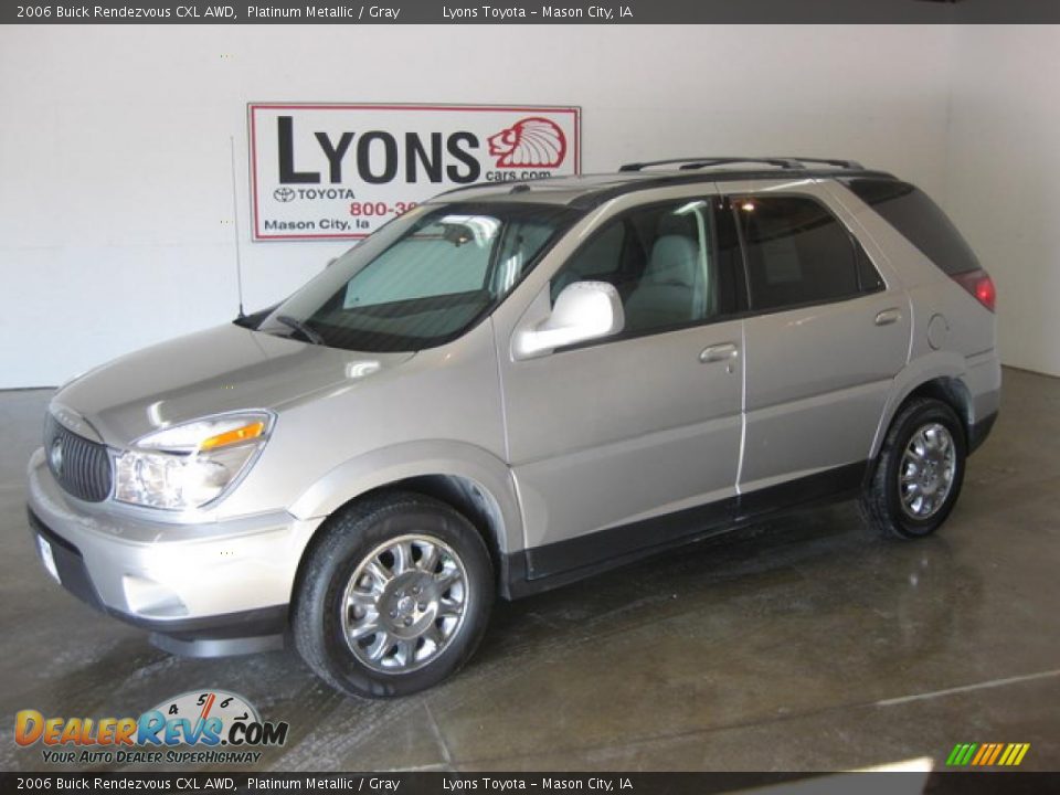 2006 Buick Rendezvous CXL AWD Platinum Metallic / Gray Photo #1