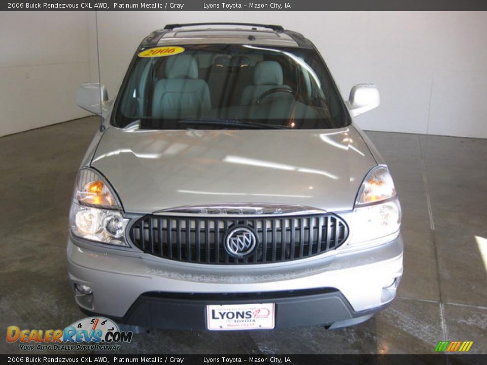 2006 Buick Rendezvous CXL AWD Platinum Metallic / Gray Photo #2