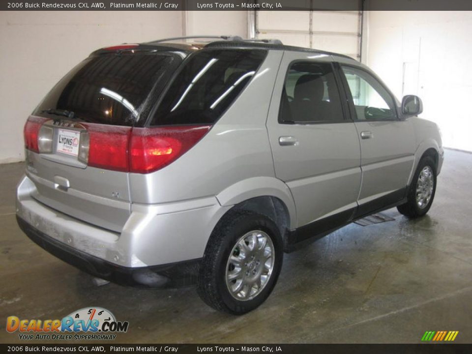 2006 Buick Rendezvous CXL AWD Platinum Metallic / Gray Photo #4