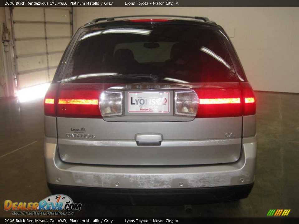 2006 Buick Rendezvous CXL AWD Platinum Metallic / Gray Photo #5