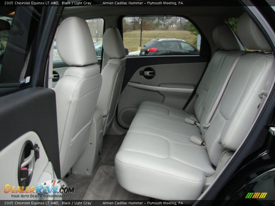 2005 Chevrolet Equinox LT AWD Black / Light Gray Photo #20