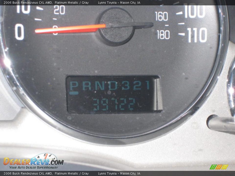 2006 Buick Rendezvous CXL AWD Platinum Metallic / Gray Photo #11