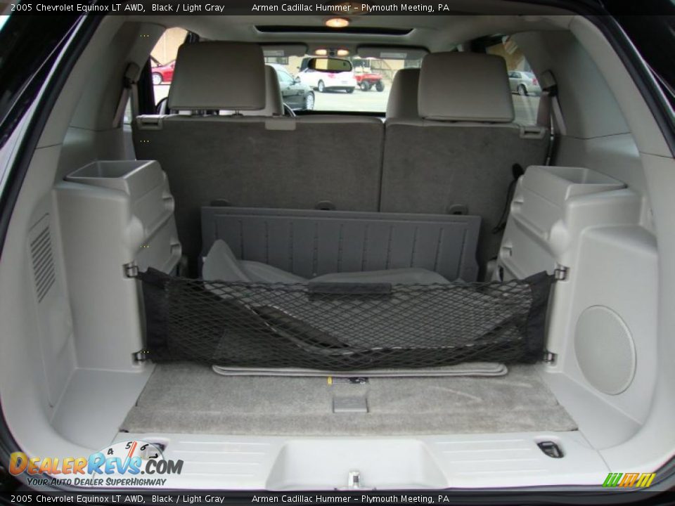 2005 Chevrolet Equinox LT AWD Black / Light Gray Photo #22