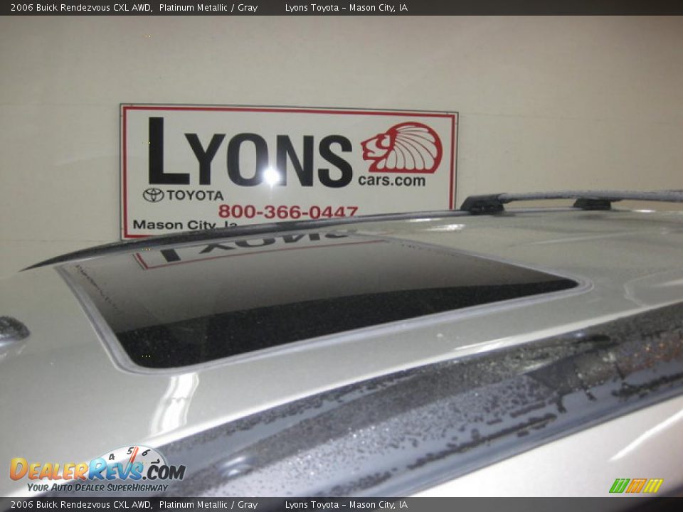 2006 Buick Rendezvous CXL AWD Platinum Metallic / Gray Photo #14