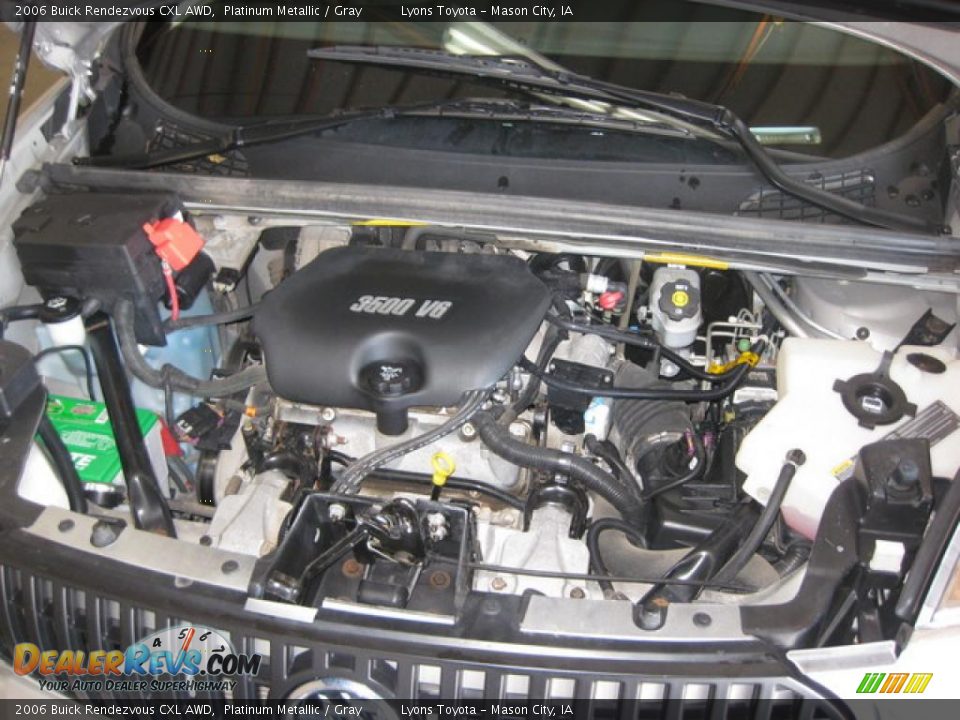 2006 Buick Rendezvous CXL AWD Platinum Metallic / Gray Photo #20