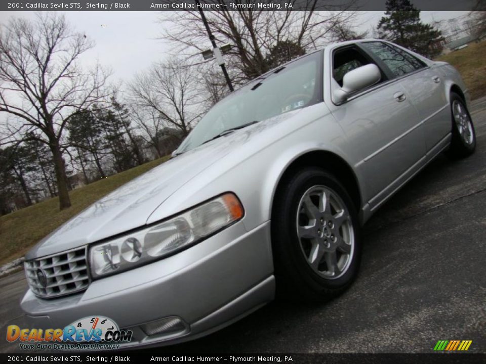 2001 Cadillac Seville STS Sterling / Black Photo #1
