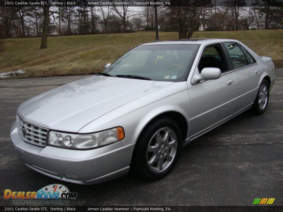 2001 Cadillac Seville STS Sterling / Black Photo #2
