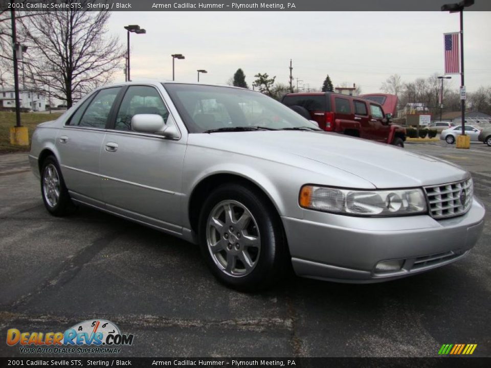2001 Cadillac Seville STS Sterling / Black Photo #5