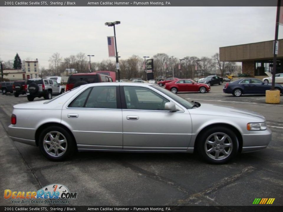 2001 Cadillac Seville STS Sterling / Black Photo #6