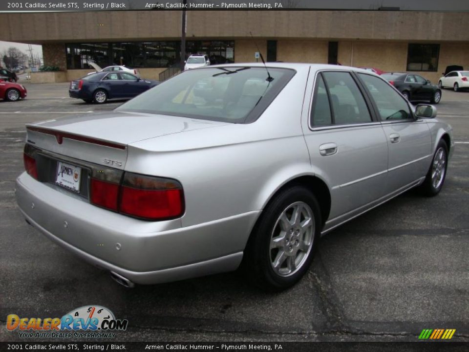 2001 Cadillac Seville STS Sterling / Black Photo #7