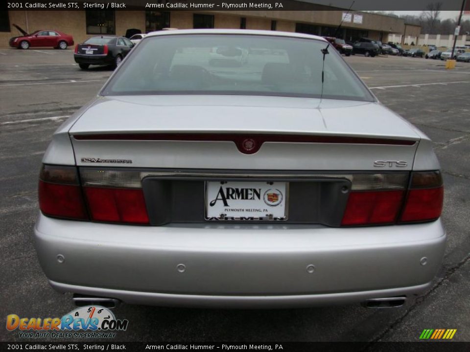 2001 Cadillac Seville STS Sterling / Black Photo #8