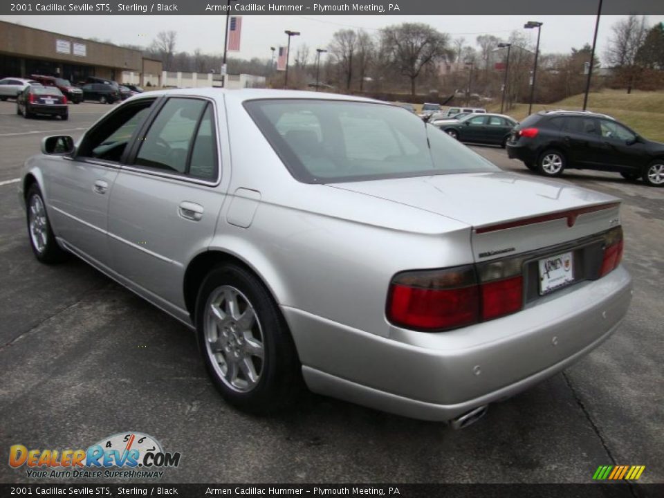 2001 Cadillac Seville STS Sterling / Black Photo #9