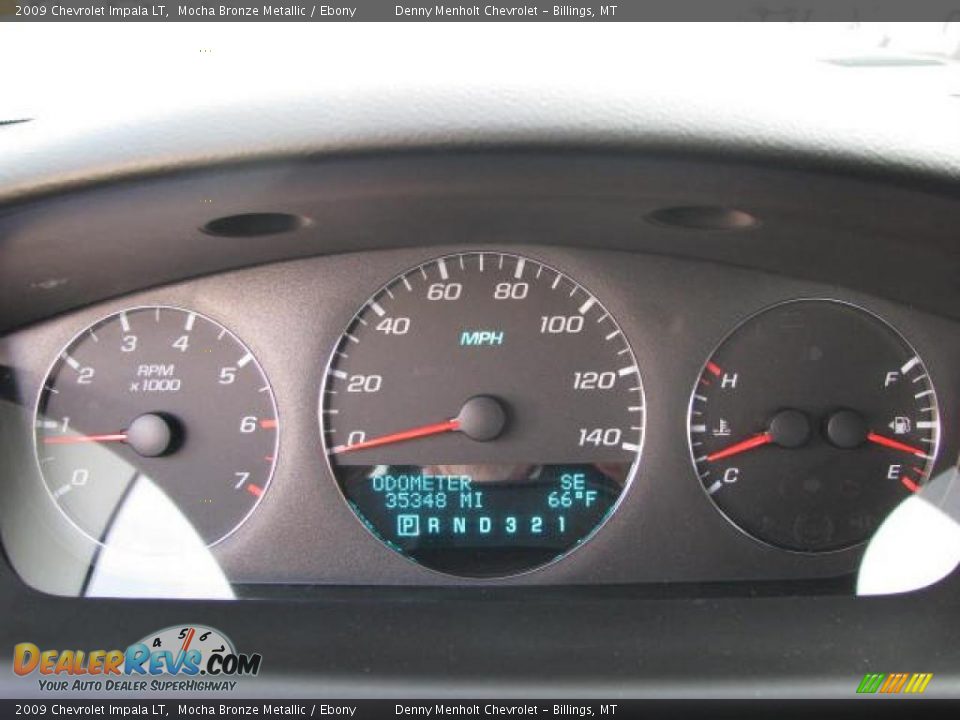 2009 Chevrolet Impala LT Mocha Bronze Metallic / Ebony Photo #11