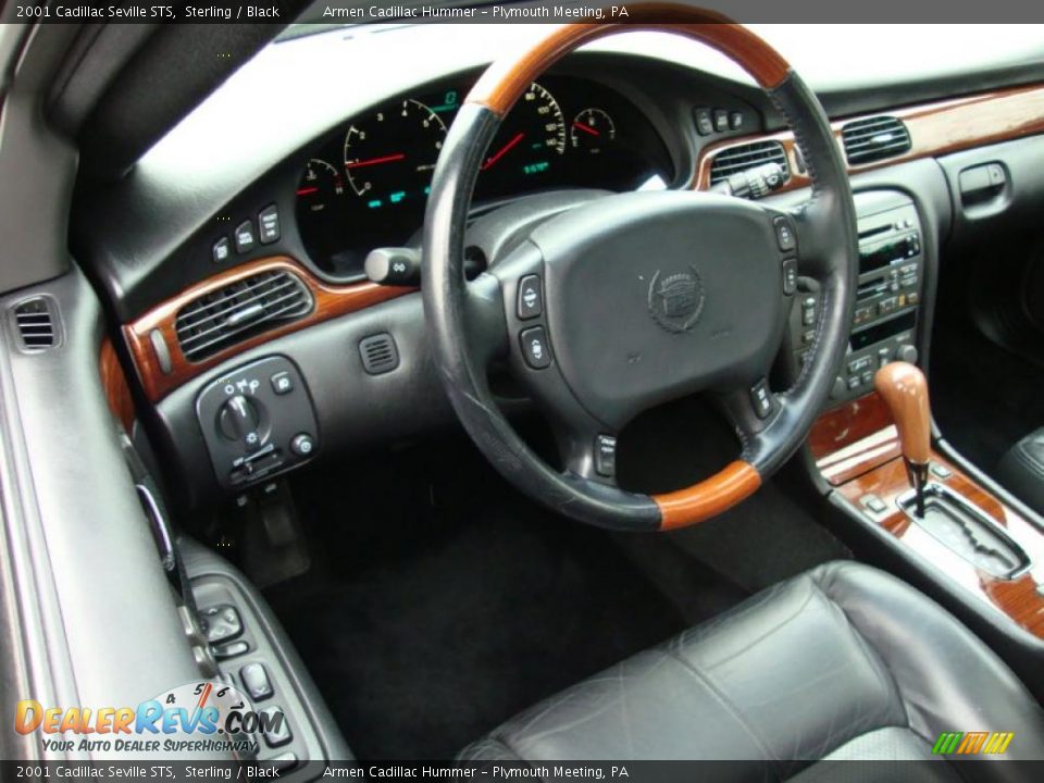 2001 Cadillac Seville STS Sterling / Black Photo #11