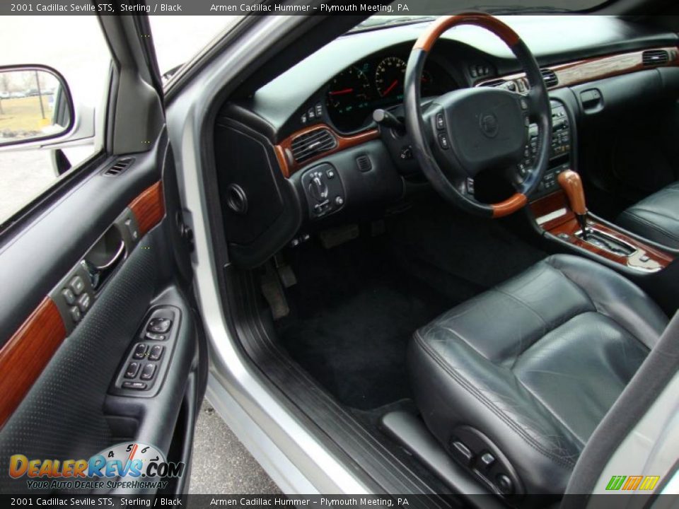 2001 Cadillac Seville STS Sterling / Black Photo #12