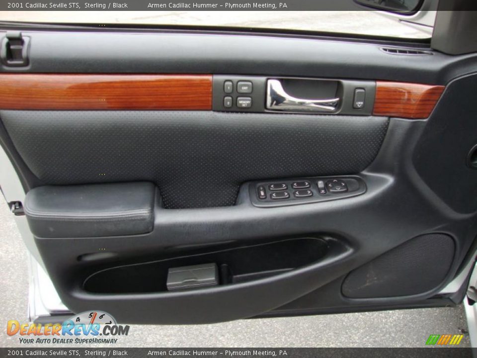 2001 Cadillac Seville STS Sterling / Black Photo #13