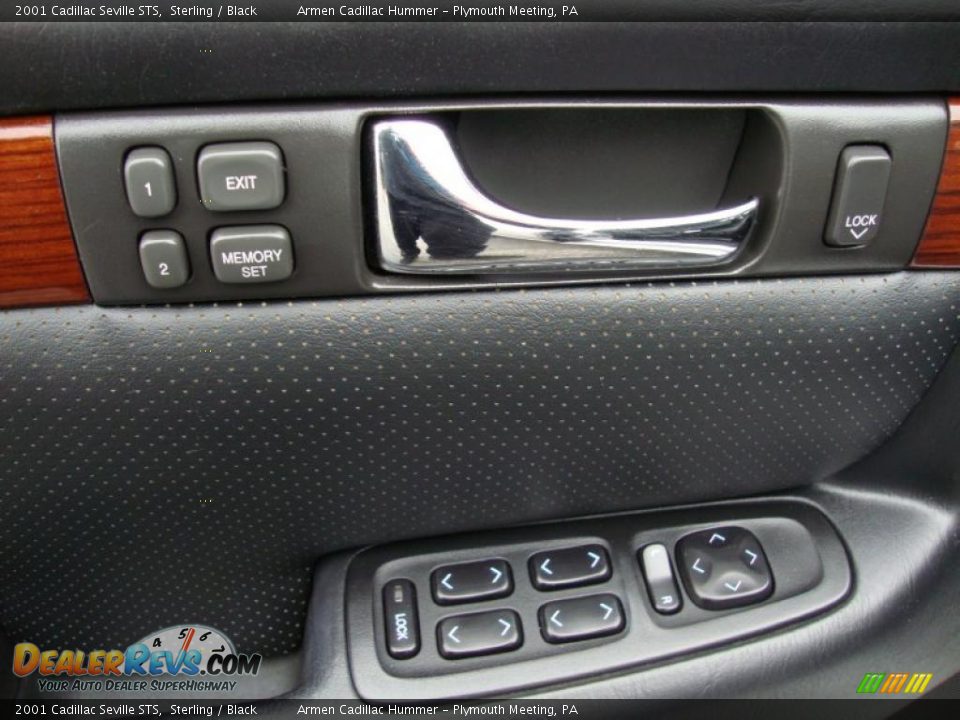 2001 Cadillac Seville STS Sterling / Black Photo #14