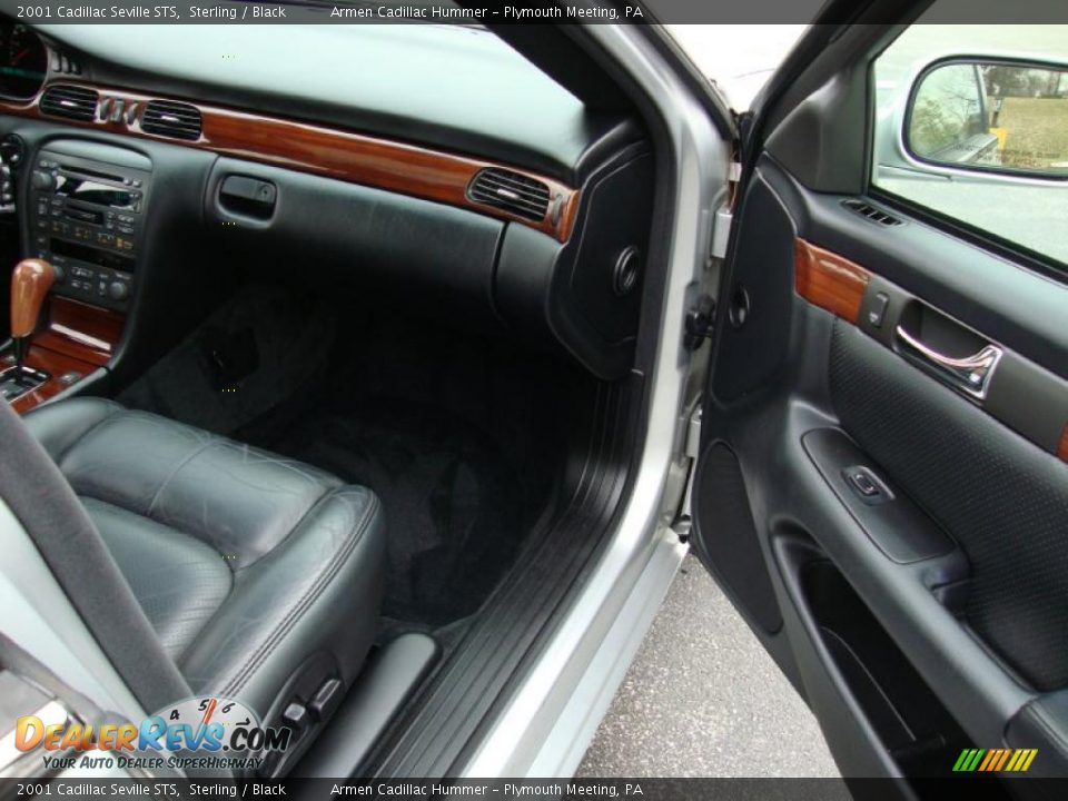 2001 Cadillac Seville STS Sterling / Black Photo #17