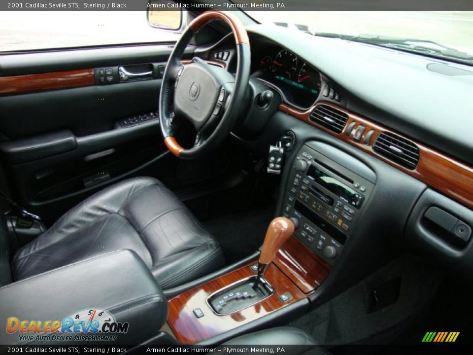 2001 Cadillac Seville STS Sterling / Black Photo #18