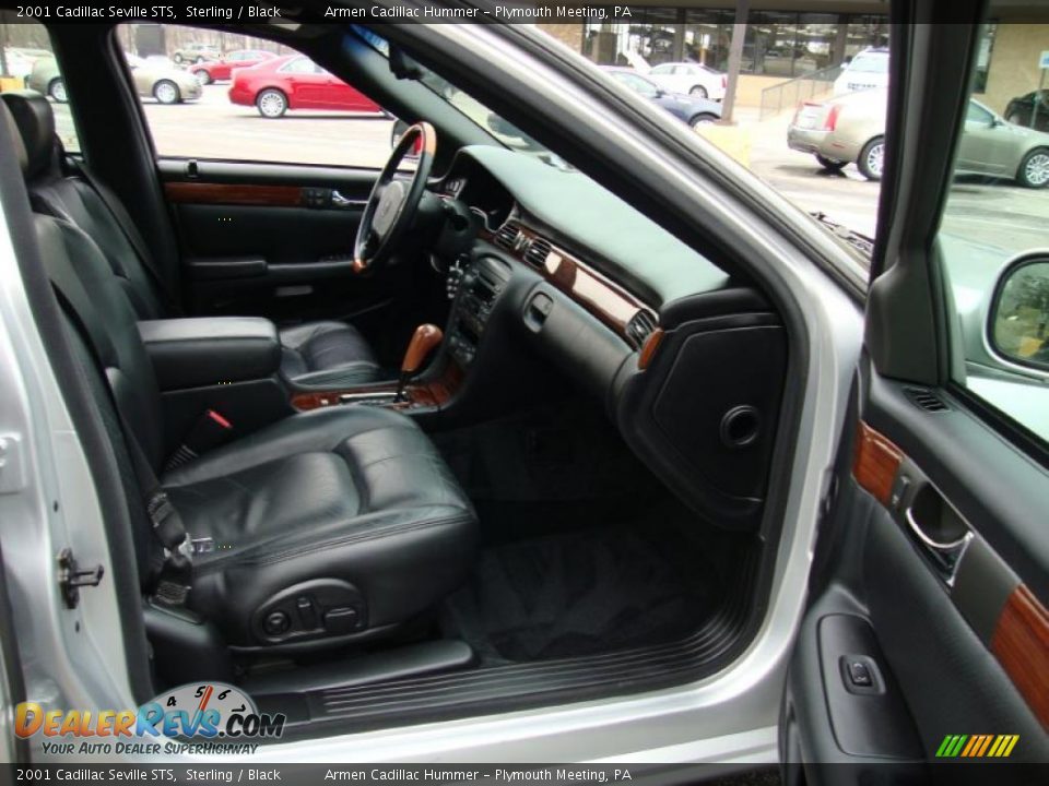 2001 Cadillac Seville STS Sterling / Black Photo #19
