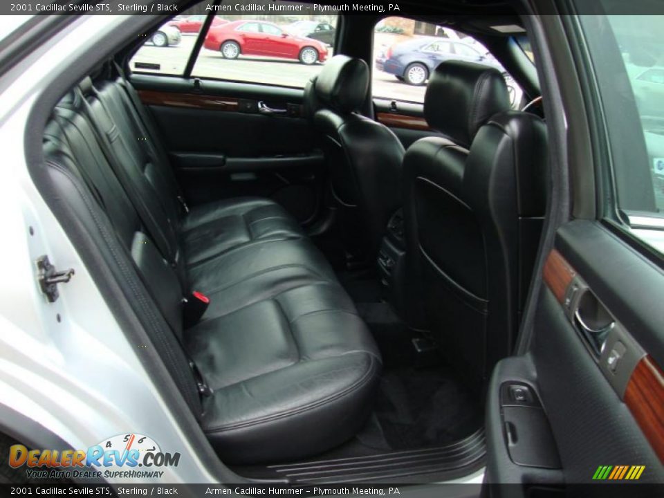 2001 Cadillac Seville STS Sterling / Black Photo #20