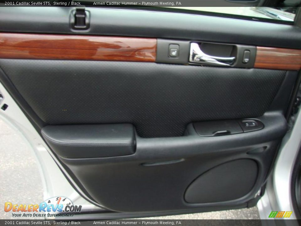 2001 Cadillac Seville STS Sterling / Black Photo #22