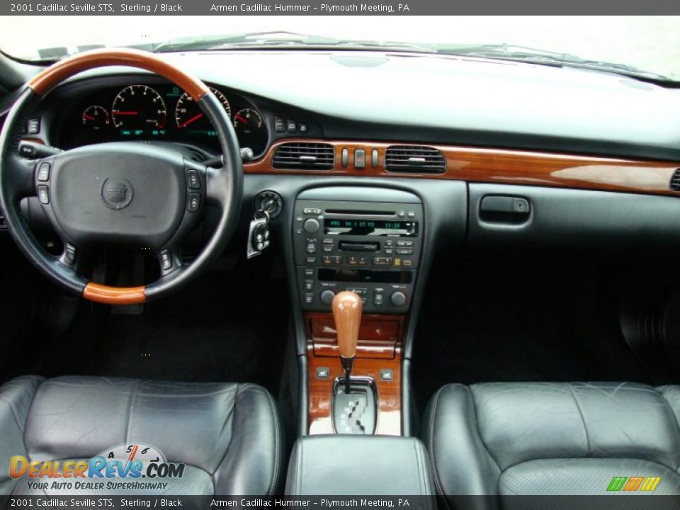2001 Cadillac Seville STS Sterling / Black Photo #25