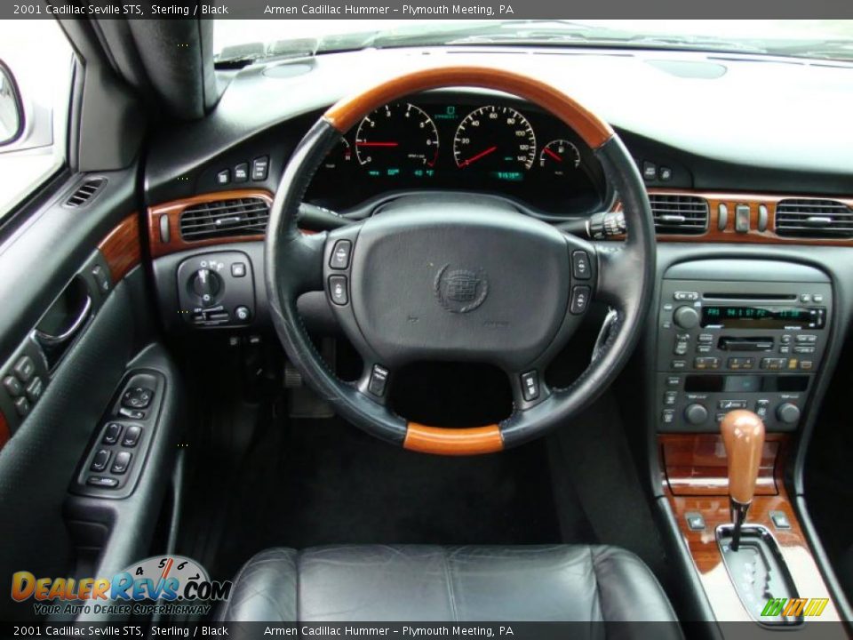 2001 Cadillac Seville STS Sterling / Black Photo #26