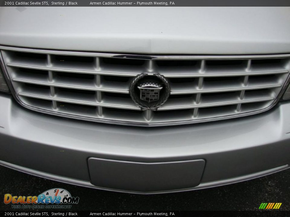 2001 Cadillac Seville STS Sterling / Black Photo #30