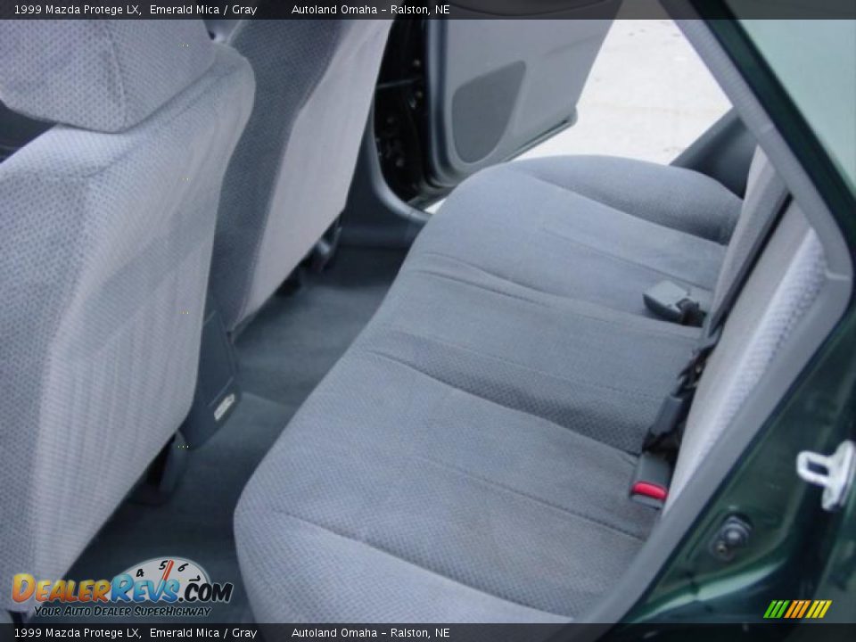 1999 Mazda Protege LX Emerald Mica / Gray Photo #4