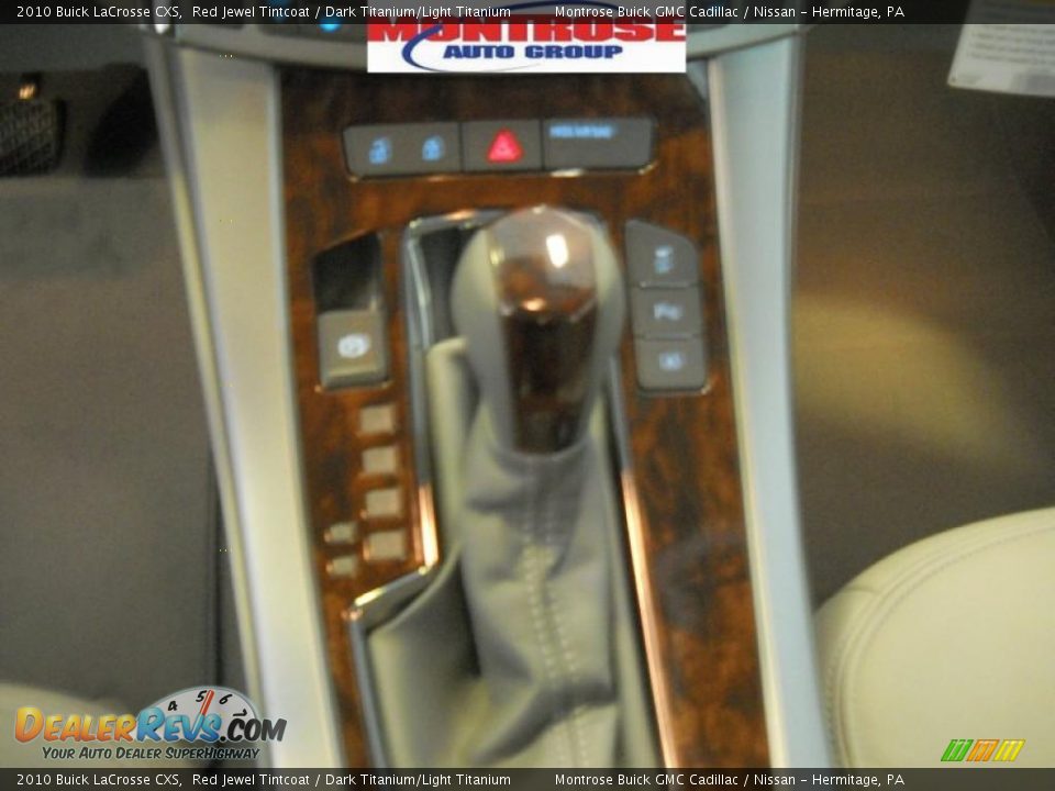2010 Buick LaCrosse CXS Red Jewel Tintcoat / Dark Titanium/Light Titanium Photo #28