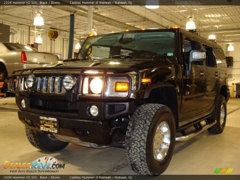 2006 Hummer H2 SUV Black / Ebony Photo #1
