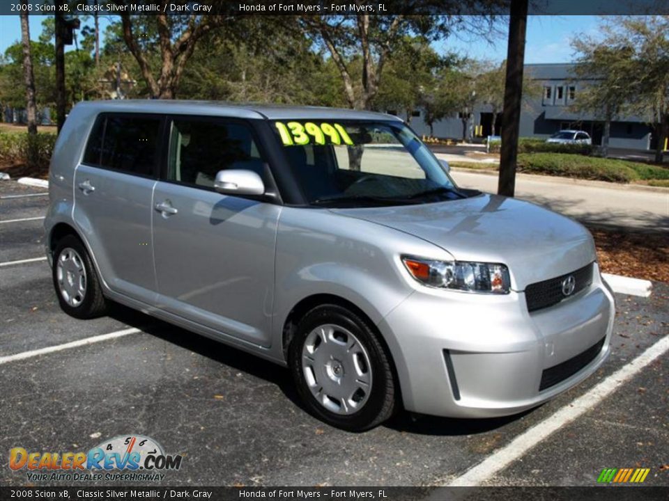 2008 Scion xB Classic Silver Metallic / Dark Gray Photo #1